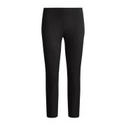 Op maat gemaakte zwarte enkellange broek Ralph Lauren , Black , Dames