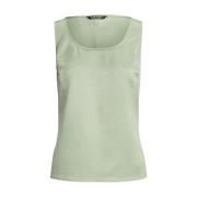 Groene satijnen top Ralph Lauren , Green , Dames