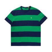 Katoenen Gestreept Classic Fit Shirt Ralph Lauren , Green , Heren