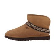 Klassieke Winterlaarzen met Halvemaan Ontwerp UGG , Brown , Dames