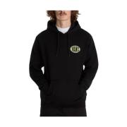 Losse Spray-On Hoodies Vans , Black , Heren