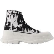 Leather sneakers Alexander McQueen , Multicolor , Dames