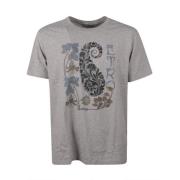 Stijlvolle T-shirts en Polos Etro , Gray , Heren