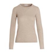 Kasjmier Pullover Trui Brunello Cucinelli , Beige , Dames