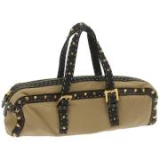 Pre-owned Canvas fendi-bags Fendi Vintage , Beige , Dames