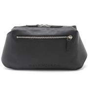 Pre-owned Leather balenciaga-bags Balenciaga Vintage , Black , Heren