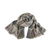 Check Dove Grey Sjaal voor Vrouwen D.Exterior , Gray , Dames