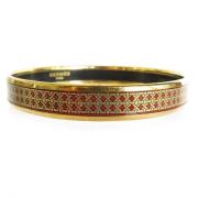 Pre-owned Metal bracelets Hermès Vintage , Yellow , Dames