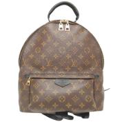 Pre-owned Canvas backpacks Louis Vuitton Vintage , Brown , Dames