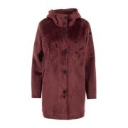 Velvet Neo Parka Jas RRD , Purple , Dames