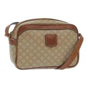 Pre-owned Leather celine-bags Celine Vintage , Beige , Dames