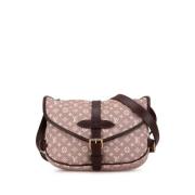 Pre-owned Canvas shoulder-bags Louis Vuitton Vintage , Pink , Dames