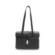 Pre-owned Leather celine-bags Celine Vintage , Black , Dames