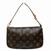 Pre-owned Canvas louis-vuitton-bags Louis Vuitton Vintage , Brown , Da...