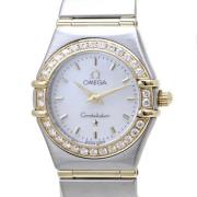 Pre-owned Metal watches Omega Vintage , White , Dames