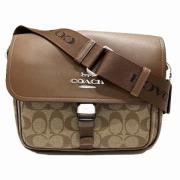 Pre-owned Canvas shoulder-bags Coach Pre-owned , Green , Dames