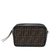 Pre-owned Leather fendi-bags Fendi Vintage , Black , Dames