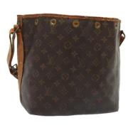 Pre-owned Canvas louis-vuitton-bags Louis Vuitton Vintage , Brown , Da...