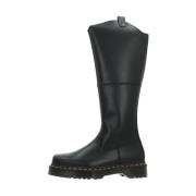 Stijlvolle hoge laarzen voor vrouwen Dr. Martens , Black , Dames