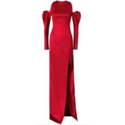 Elegante Jurken Collectie Genny , Red , Dames