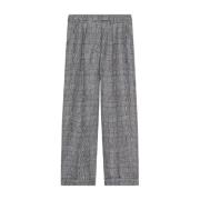 Wijde geruite broek Kenzo , Gray , Dames