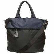 Pre-owned Canvas totes Prada Vintage , Black , Dames