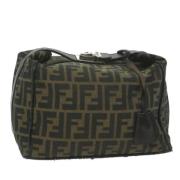 Pre-owned Canvas fendi-bags Fendi Vintage , Brown , Dames