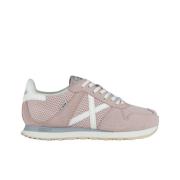 Klassieke Platform Dames Sneakers Munich , Pink , Dames