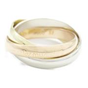 Pre-owned Metal rings Cartier Vintage , Yellow , Dames