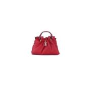 Rode Schoudertas met Voorlogo Ermanno Scervino , Red , Dames