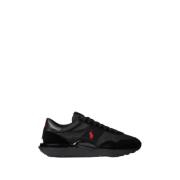 Suede Oxford Train 89 Sneakers Polo Ralph Lauren , Black , Heren