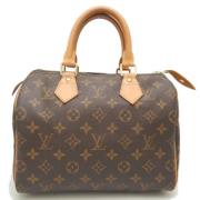 Pre-owned Canvas handbags Louis Vuitton Vintage , Brown , Dames