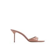 Roze Lak Stiletto Muiltjes Paris Texas , Beige , Dames