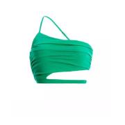 Groene Bikini Top Ventura Stijl Agua by Agua Bendita , Green , Dames