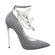 Grijze Blade Hakken Limited Edition Casadei , Gray , Dames