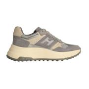 Platte Casual Schoenen voor Vrouwen Hogan , Gray , Dames