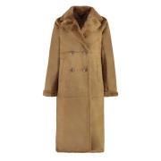 Eco-suede jas Ralph Lauren , Brown , Dames