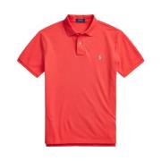 Rood poloshirt Custom Slim Fit Ralph Lauren , Red , Heren