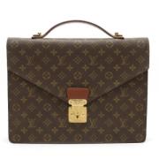 Pre-owned Canvas louis-vuitton-bags Louis Vuitton Vintage , Brown , He...