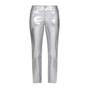 Platina rits jeans Alexandre Vauthier , Gray , Dames