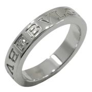 Pre-owned White Gold rings Bvlgari Vintage , White , Dames