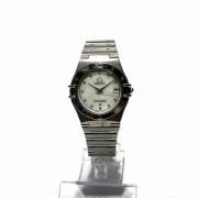 Pre-owned Metal watches Omega Vintage , White , Dames