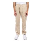 Cargo Corduroy Broek Family First , Beige , Heren