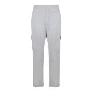 Grijze Joggingbroek met Logodetails Golden Goose , Gray , Heren