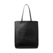 Zwarte Lenny Large Leren Schoudertas Jimmy Choo , Black , Dames