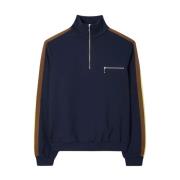 Navy Sweater met Strepen Tory Burch , Blue , Dames