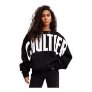 Zwart Logo Sweatshirt Jean Paul Gaultier , Black , Dames