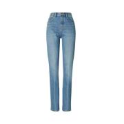 Klassieke Blauwe Straight Leg Jeans Tory Burch , Blue , Dames