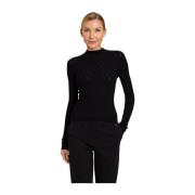 Zwarte Sweaters Set Twinset , Black , Dames