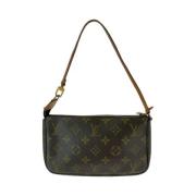 Pre-owned Canvas louis-vuitton-bags Louis Vuitton Vintage , Brown , Da...